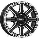 DOTZ KALAHARI DARK BLACK/POLISHED 8x18 8/18 ET35 CB67.1