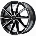 ALUTEC SINGA DIAMOND-BLACK FRONTPOLISHED  5X 7x17 7/17 ET50 CB63.4
