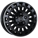 MAK OVERLAND GLOSS BLACK MIRROR RING 6,5X 6.5x16 5/16 ET51 CB74.5