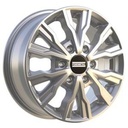 FONDMETAL PRO2 GLOSSY SILVER  6X1 6.5x16 5/16 ET50 CB74.5