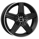 MAK LEWIS-D GLOSS BLACK MIRROR RING 9,5X 9.5x20 5/20 ET57 CB66.6