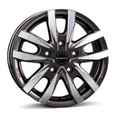 BORBET CW5 MISTRAL ANTHRACITE GLOSSY POLISHED 6.5x16 5/16 ET60 CB65.1