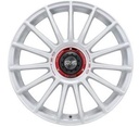 OZ RACING SUPERTURISMO EVOLUZIONE WRC RACE WHITE RED LETTERING  5X112 8x18 8/18 ET48 CB75