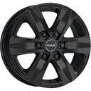 MAK STONE 6 GLOSS BLACK 8x18 8/18 ET35 CB106.1