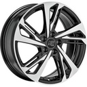 MSW 60 GLOSS BLACK FULL POLISHED 8x18 8/18 ET40 CB66.6