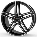 AVUS AC-515 BLACK POLISHED 8,5X1 8.5x18 5/18 ET45 CB66.6