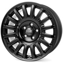OZ RACING RALLY RAID MATT BLACK SILVER LETTERING  5X1 8.5x18 5/18 ET48 CB71.6