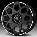 MOMO HEAVY DUTY MATT BLACK POLISHED 8,5X2 8.5x20 5/20 ET40 CB72.6