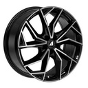 ALUTEC ADX.02 DIAMOND-BLACK FRONTPOLISHED  5X 7x17 7/17 ET40 CB57.1