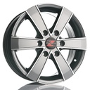 BARZETTA TORO TITANIUMPOLISH PAKETTIAUTOIHIN 7x17 6/125 ET60 CB74.1