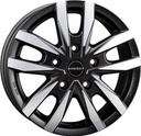 BORBET CW5 BLACK POLISHED MATT  5X 6x16 6/16 ET68 CB78.1
