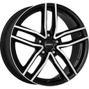 DEZENT TR DARK BLACK/POLISHED 7.5x18 5/18 ET48 CB70.1