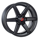 BARZETTA TERRENO MATTBLACK 7x16 6/139.7 ET10 CB106.2